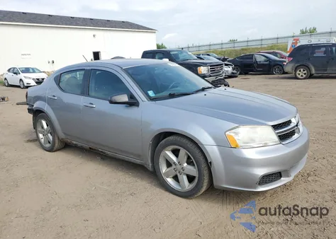 2013 Dodge Avenger Se from USA, damaged, VIN 1C3CDZAB6DN667268